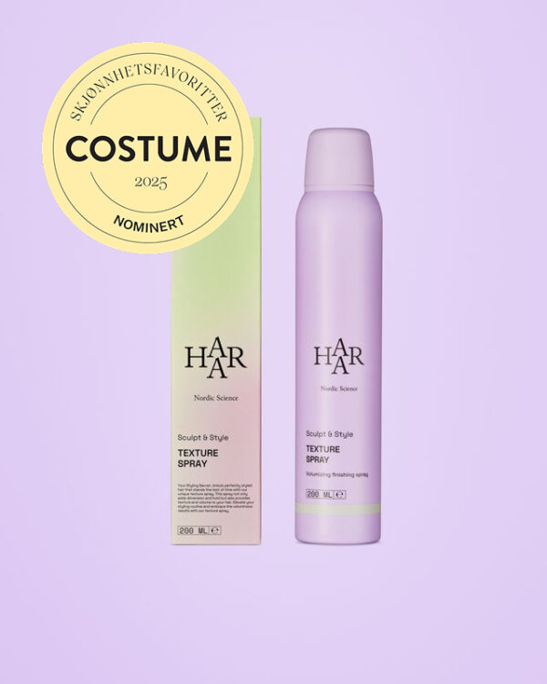 HAAR Texture Spray nominert til Costume Beauty awards